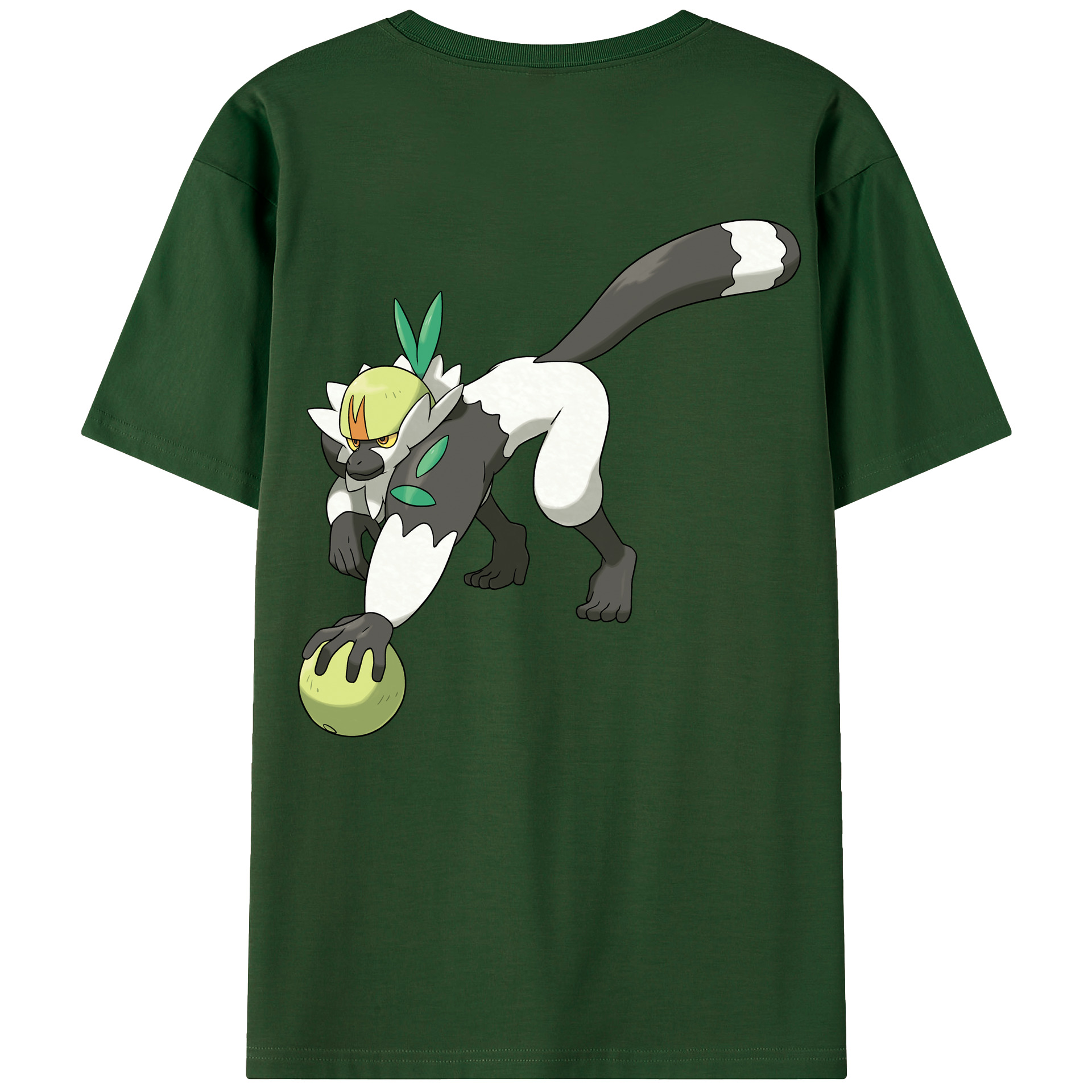 （画像用） ポケットモンスター Pokémon 綿100％半袖Tシャツ（背面プリント）